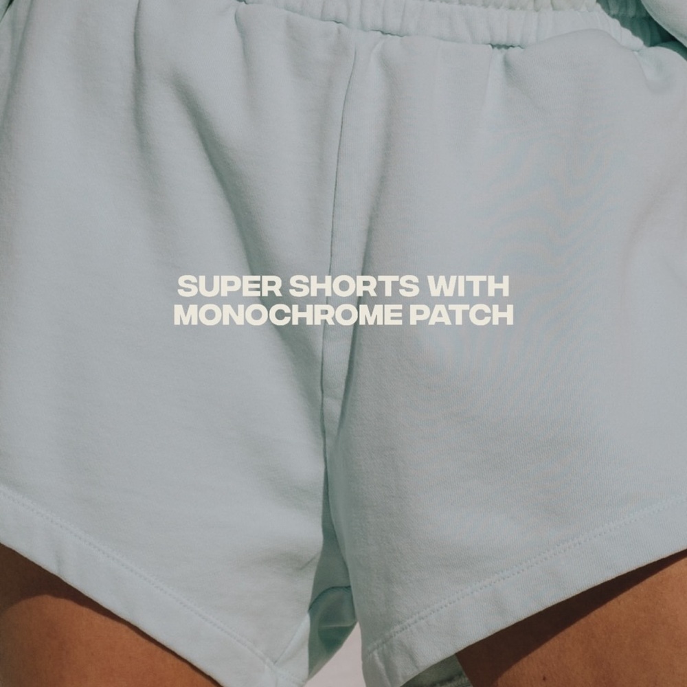 DAILY DRILLS Lake Day Super Shorts with Monochrome Patch